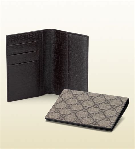 gucci men's credit card holder|Gucci passport holder men.